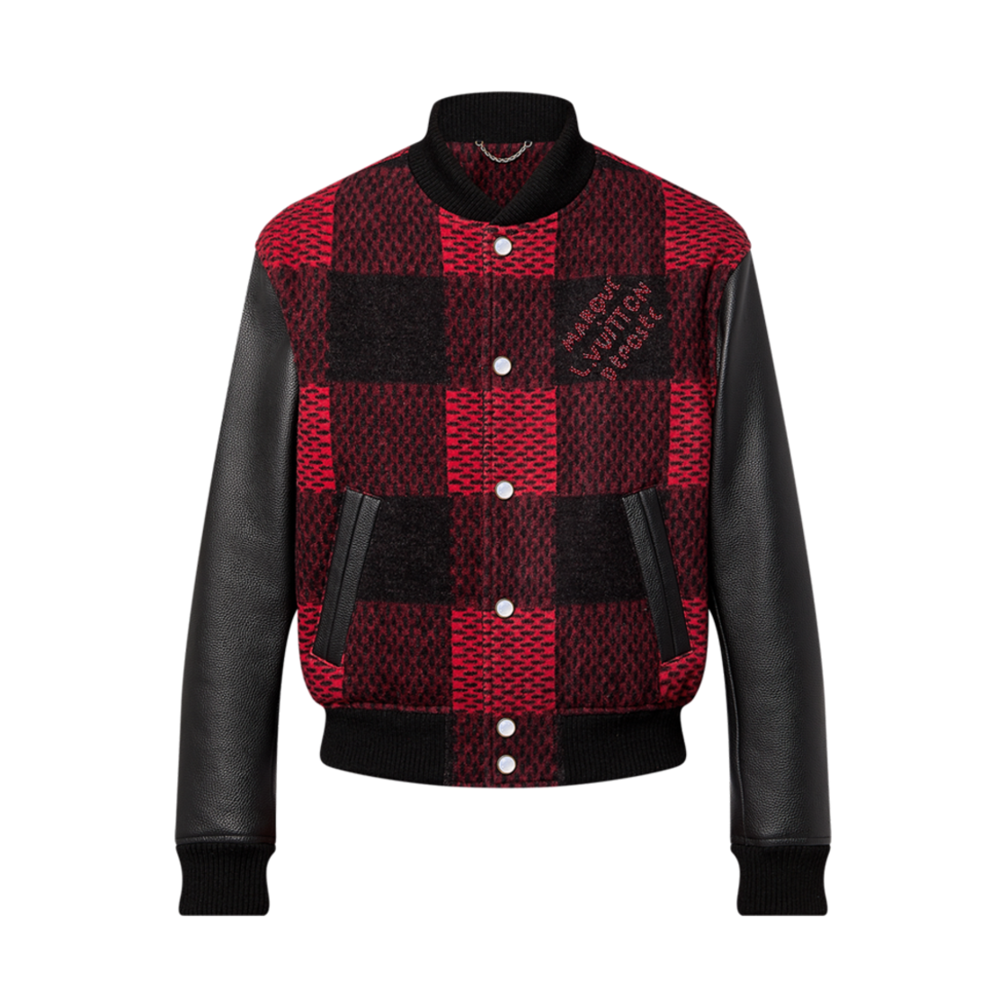 - Louis Vuitton Damier Varsity Blouson Black