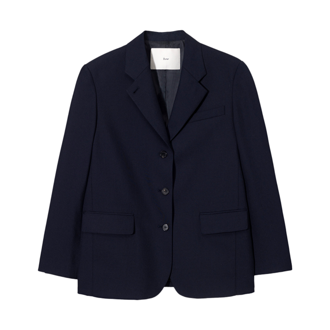 UDJA5A203N2 Dunst Essential 3 Button Wool Blazer Navy