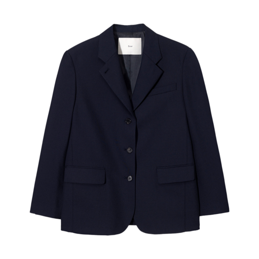 UDJA5A203N2 Dunst Essential 3 Button Wool Blazer Navy