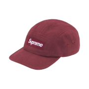 Supreme Denim Camp Cap Red - 24FW