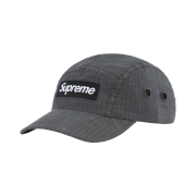 Supreme Distressed Ripstop Camp Cap Black - 23FW