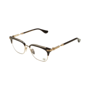 Chrome Hearts Vertical Smile II Classic Brown Gold Plated