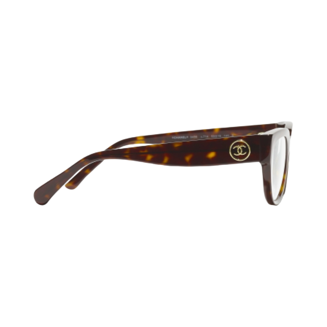 샤넬 스퀘어 프레임 아세테이트 & 다크 톨토이즈(Chanel Rectangle Eyeglasses Acetate & Dark Tortoise) - 3
