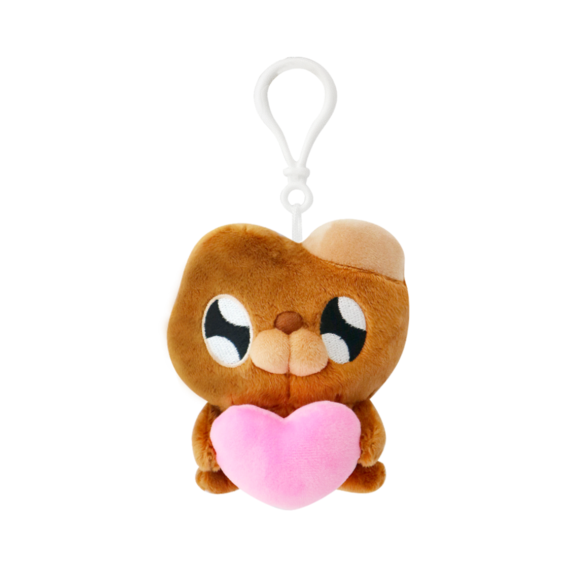 누누씨 키링 인형 덕자(Brown) 12cm Dream C&C NUNUSSI Keyring Plush Brown 12cm