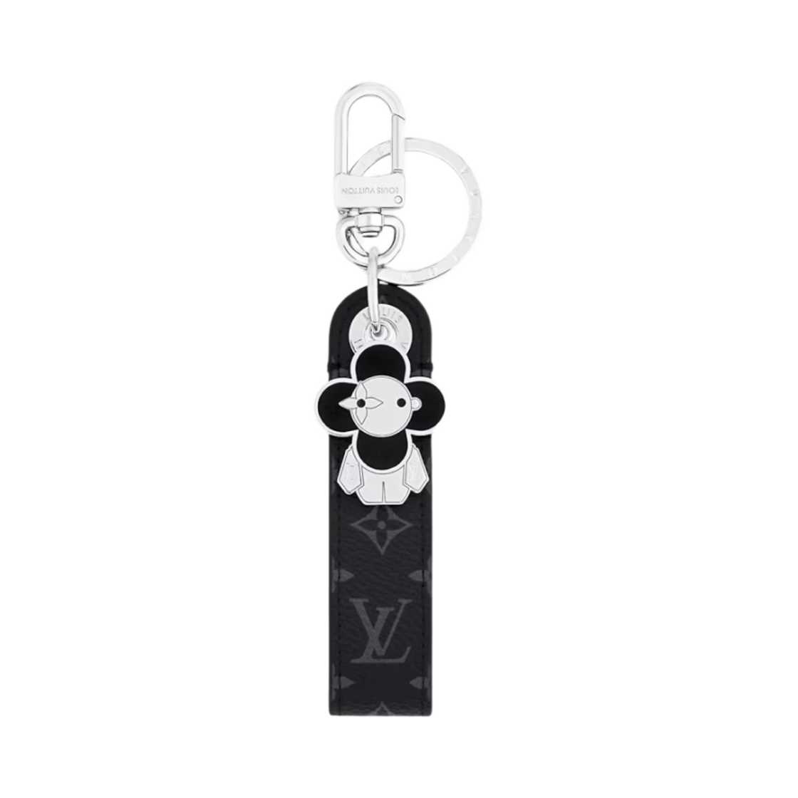 M01821 Louis Vuitton Vivienne Dragonne Bag Charm and Key Holder Black