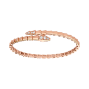 Bulgari Serpenti Viper Bracelet Rose Gold Diamond
