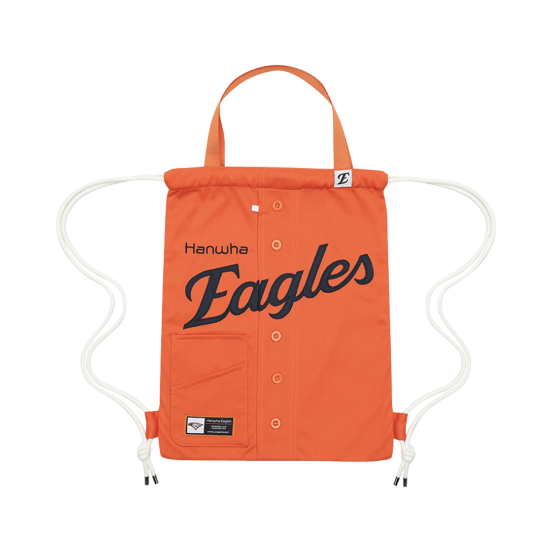 한화 이글스 유니폼 짐 색 오렌지(Hanwha Eagles Uniform Gym Sack Orange)