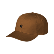 Carhartt WIP Madison Logo Cap Deep Hamilton Brown