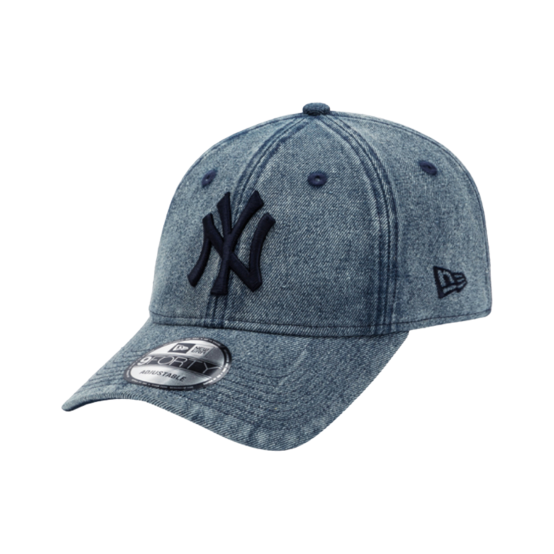 뉴에라 MLB 뉴욕 양키스 데님 시리즈 언스트럭쳐 볼캡 블루(New Era MLB New York Yankees Denim Series Unstructured Ball Cap Blue)