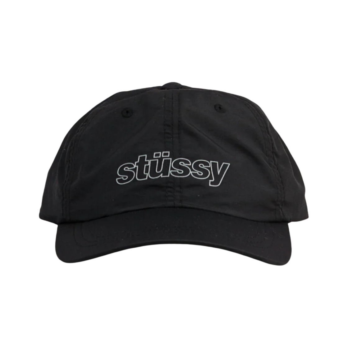 스투시 나일론 리플렉티브 캡 블랙