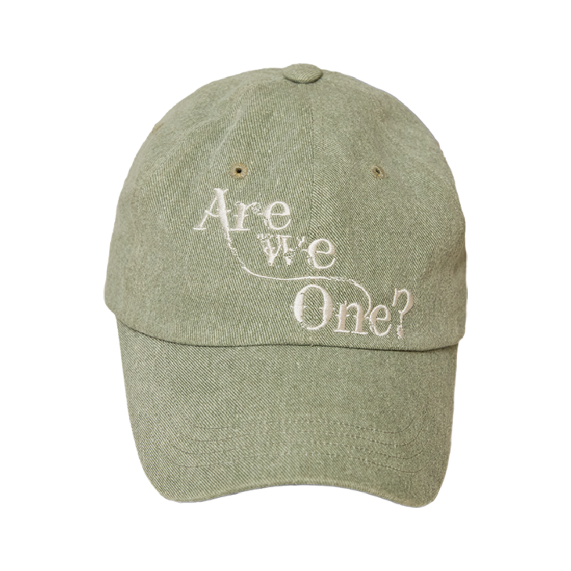 드반 피그먼트 자수 볼캡 라이트 카키(DVAN Are We One? Pigment Emb Ball Cap Light Khaki)
