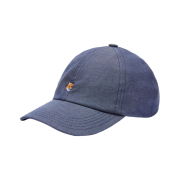 Maison Kitsune Small Fox Head Embroidered 6P Cap Navy - 21FW