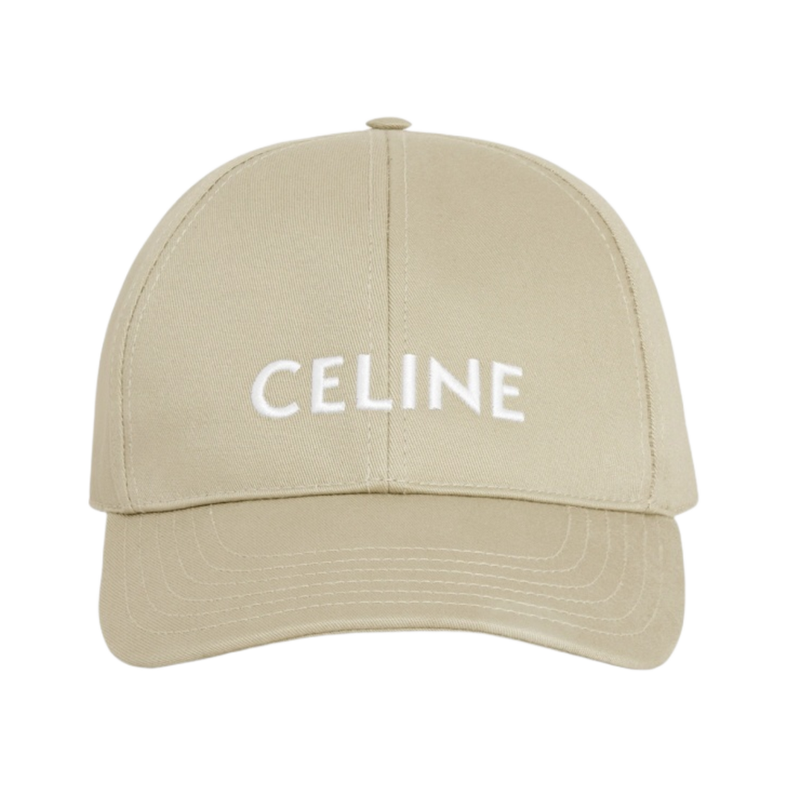 셀린느 코튼 베이스볼 캡 베이지(Celine Baseball Cap in Cotton Beige) - 1