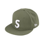 Supreme Jesus Piece S Logo New Era Olive - 23FW