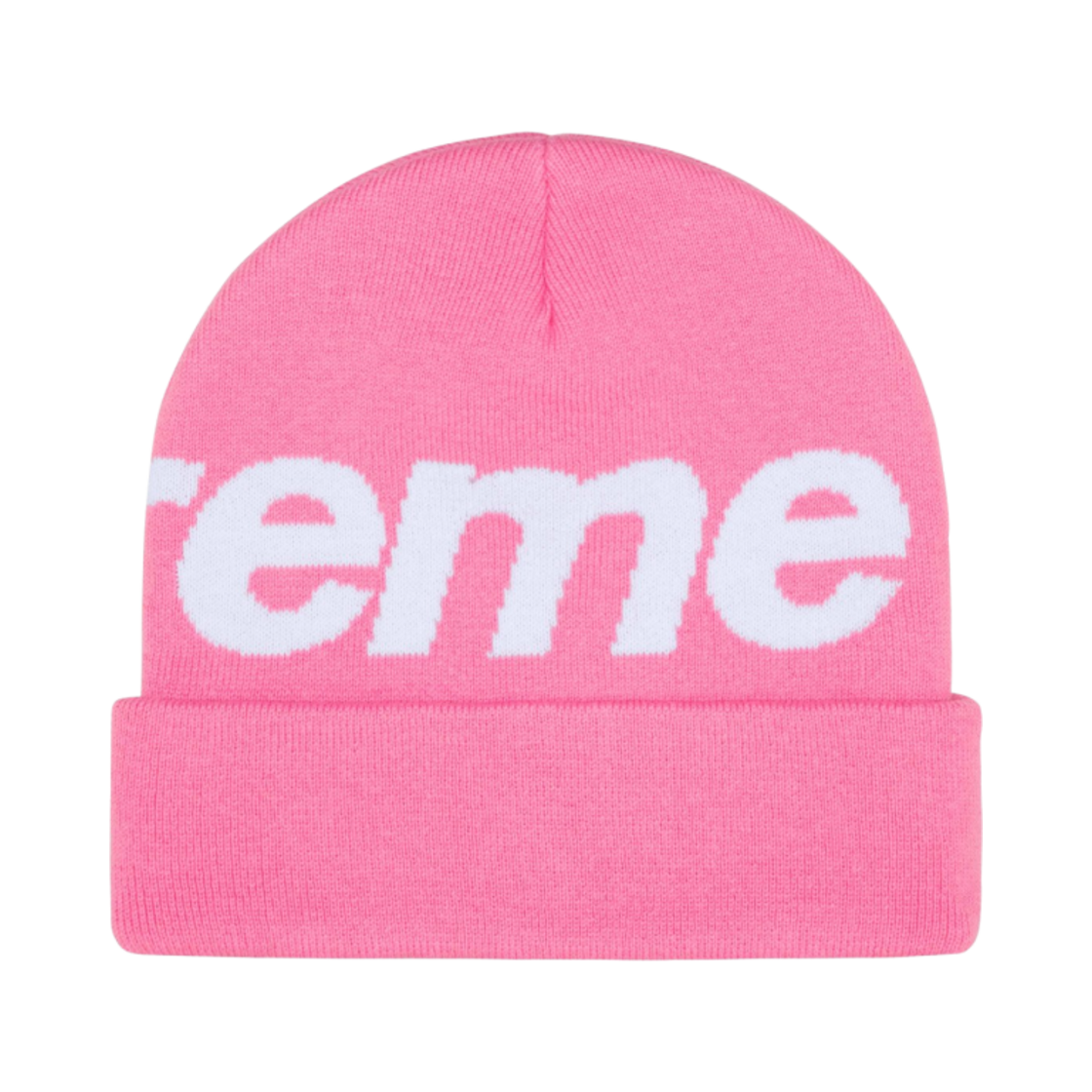 슈프림 빅 로고 비니 핑크 - 24FW(Supreme Big Logo Beanie Pink - 24FW) - 2