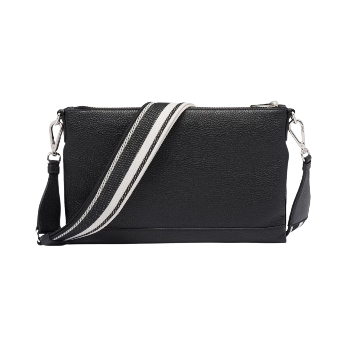 프라다 레더 숄더백 블랙(Prada Leather Shoulder Bag Black) - 3