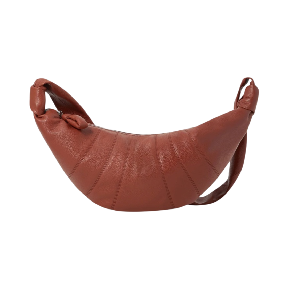 르메르 미디움 크루아상 백 소프트 그레인드 레더 브릭 브라운(Lemaire Medium Croissant Bag Soft Grained Leather Brick Brown) - 1