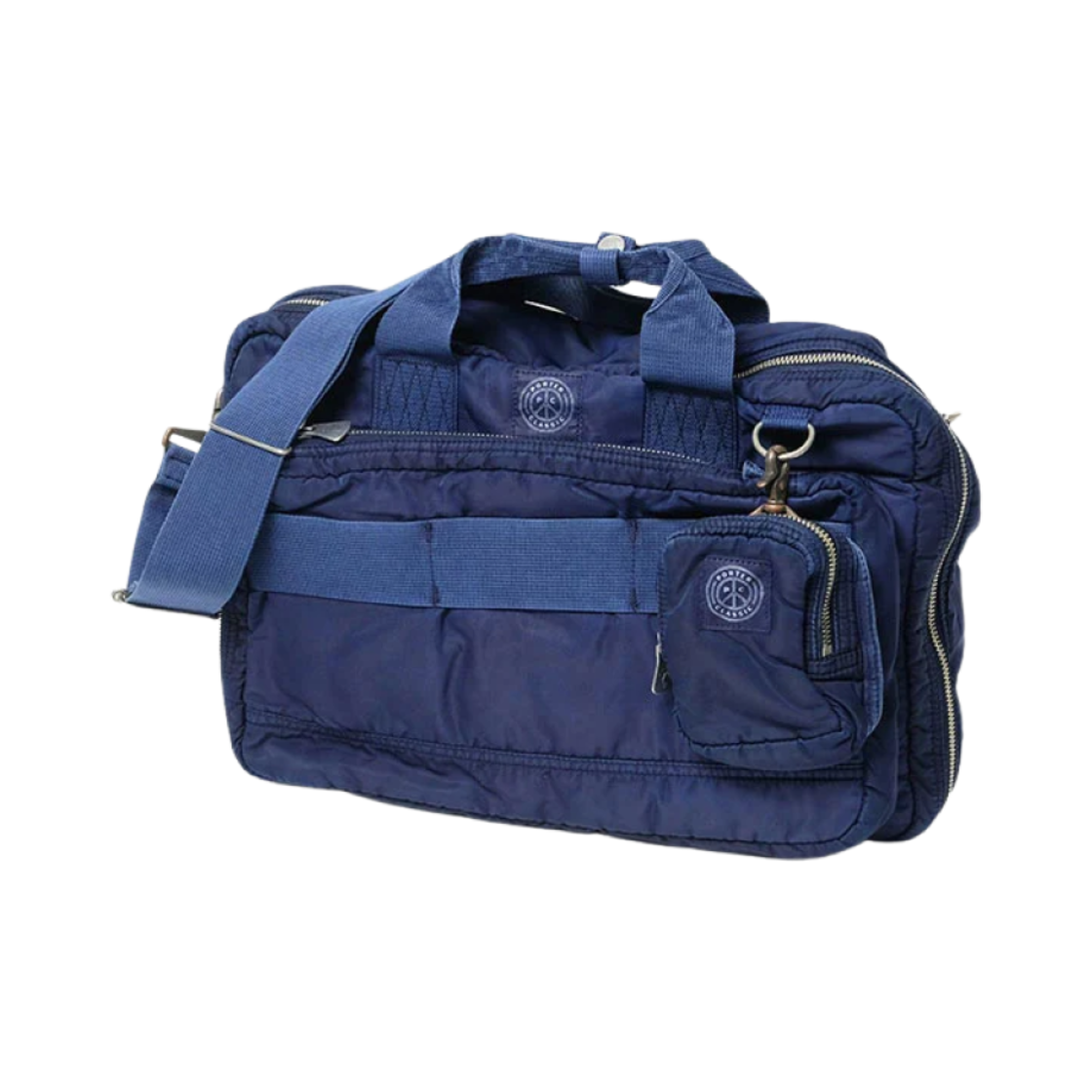 포터 클래식 슈퍼 나일론 3Way 브리프케이스 블루(Porter Classic Super Nylon 3Way Briefcase Blue)