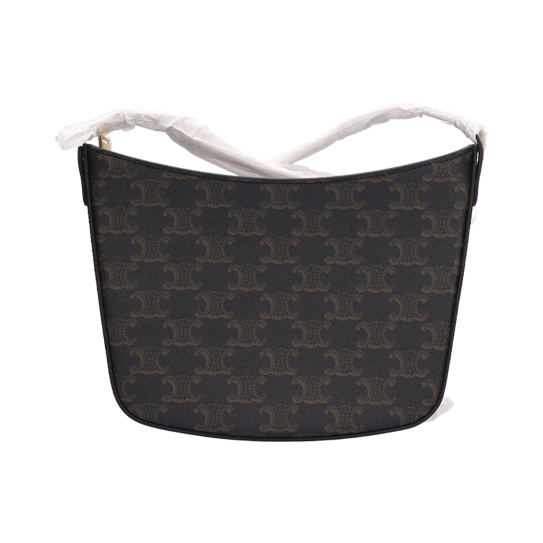 셀린느 112272CUZ 트리옹프 캔버스 미디움 크로크 백 카프스킨 탄