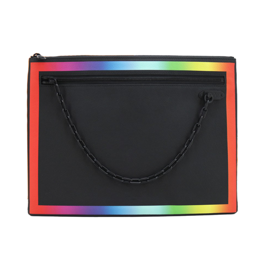 IT79APMF9MNG Louis Vuitton Virgil Abloh Clutch Taiga M30347