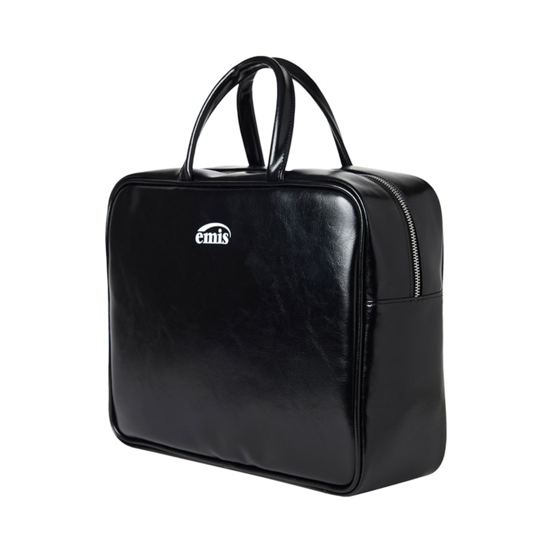 이미스 뉴 로고 스퀘어 토트백 블랙(Emis New Logo Square Tote Bag Black) - 2