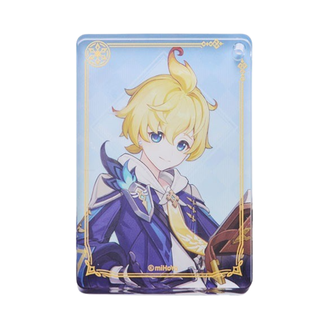 원신 아크릴 사각 키링 미카(Genshin Block Strap Mika) - 1