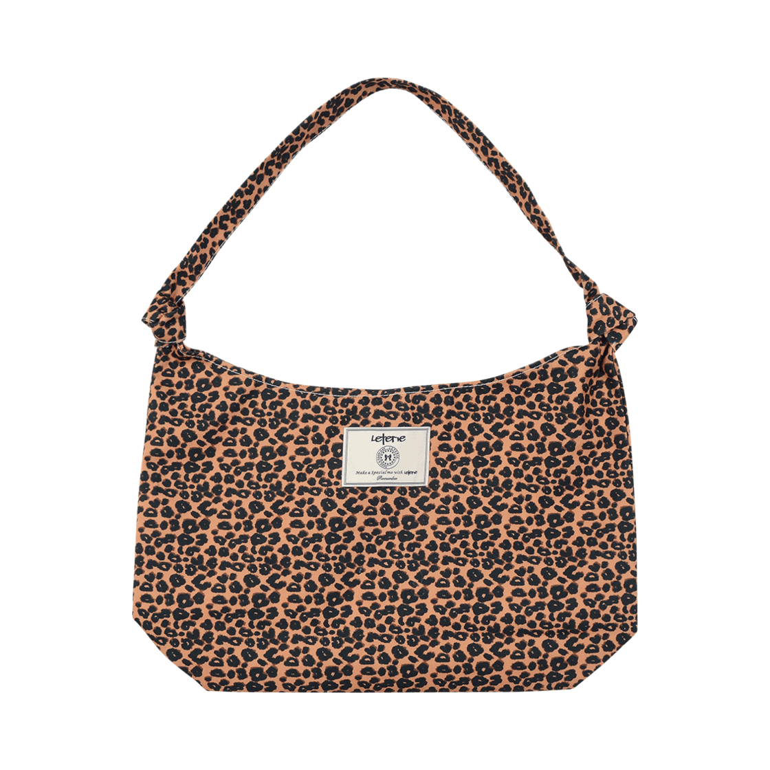 lr25ss07 Leterie Leopard Shoulder Bag_Brown
