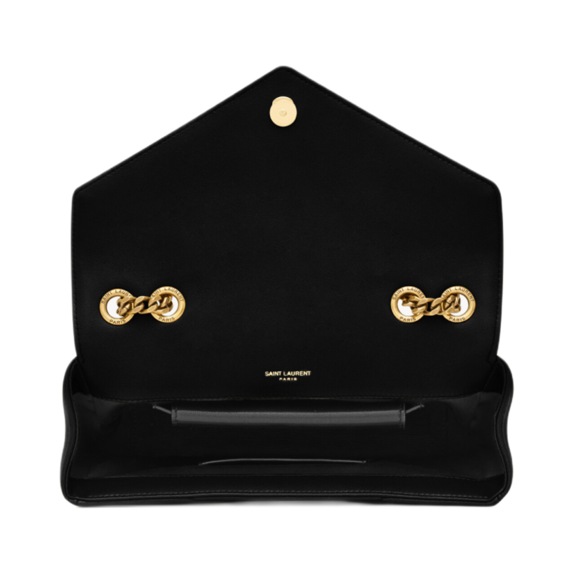 생로랑 루루 스몰 마틀라세 램스킨 느와르(Saint Laurent Loulou Small in Matelasse Lambskin Noir) - 3