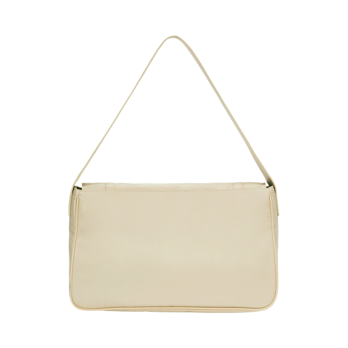 matin kim ＊ BUCKLE BAG IN BEIGE Authentic MATIN KIM Buckle Bag Korea Beige Shoulder Nylon Bag NWT