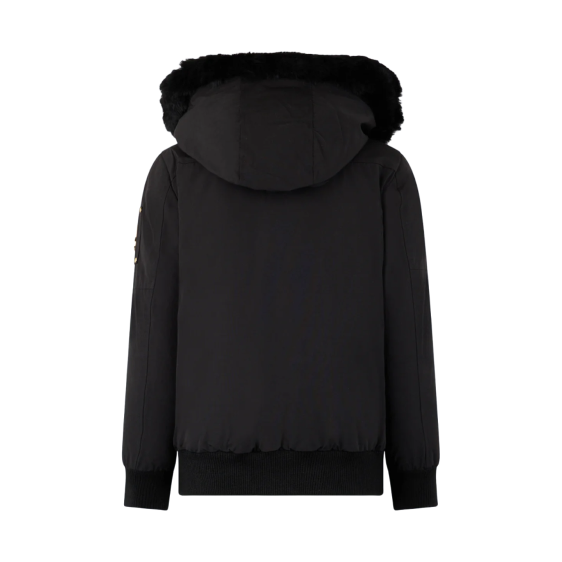 (키즈) 무스너클 골드 시리즈 봄버 자켓 블랙((Kids) Moose Knuckles Gold Series Bomber Jacket Black) - 2