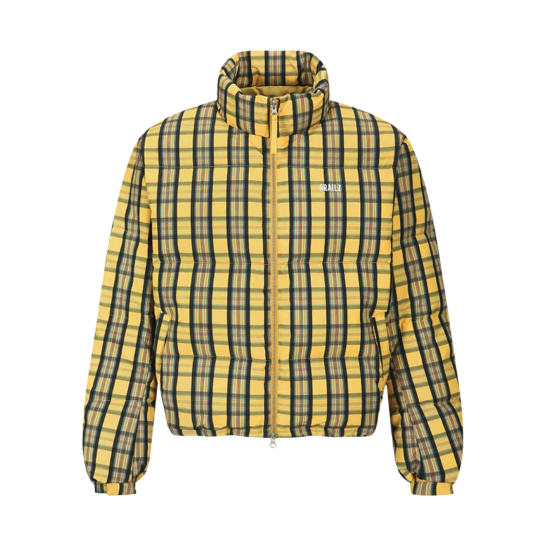 그레일즈 매시브 덕 다운 퍼퍼 옐로우 체크(Grailz Massiv Duck Down Puffer Yellow Check)