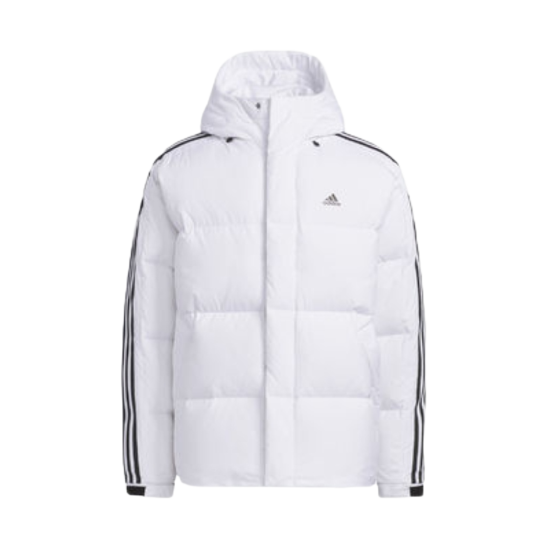 아디다스 3S 퍼프 다운 자켓 화이트 - US 사이즈(Adidas 3S Puff Down Jacket White - US sizing) - 1