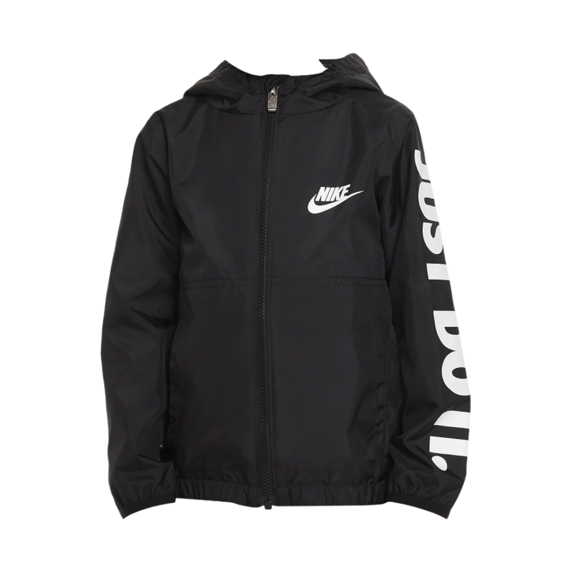 (Kids) 나이키 저스트 두 잇 자켓 블랙((Kids) Nike Just Do It Jacket Black) - 1