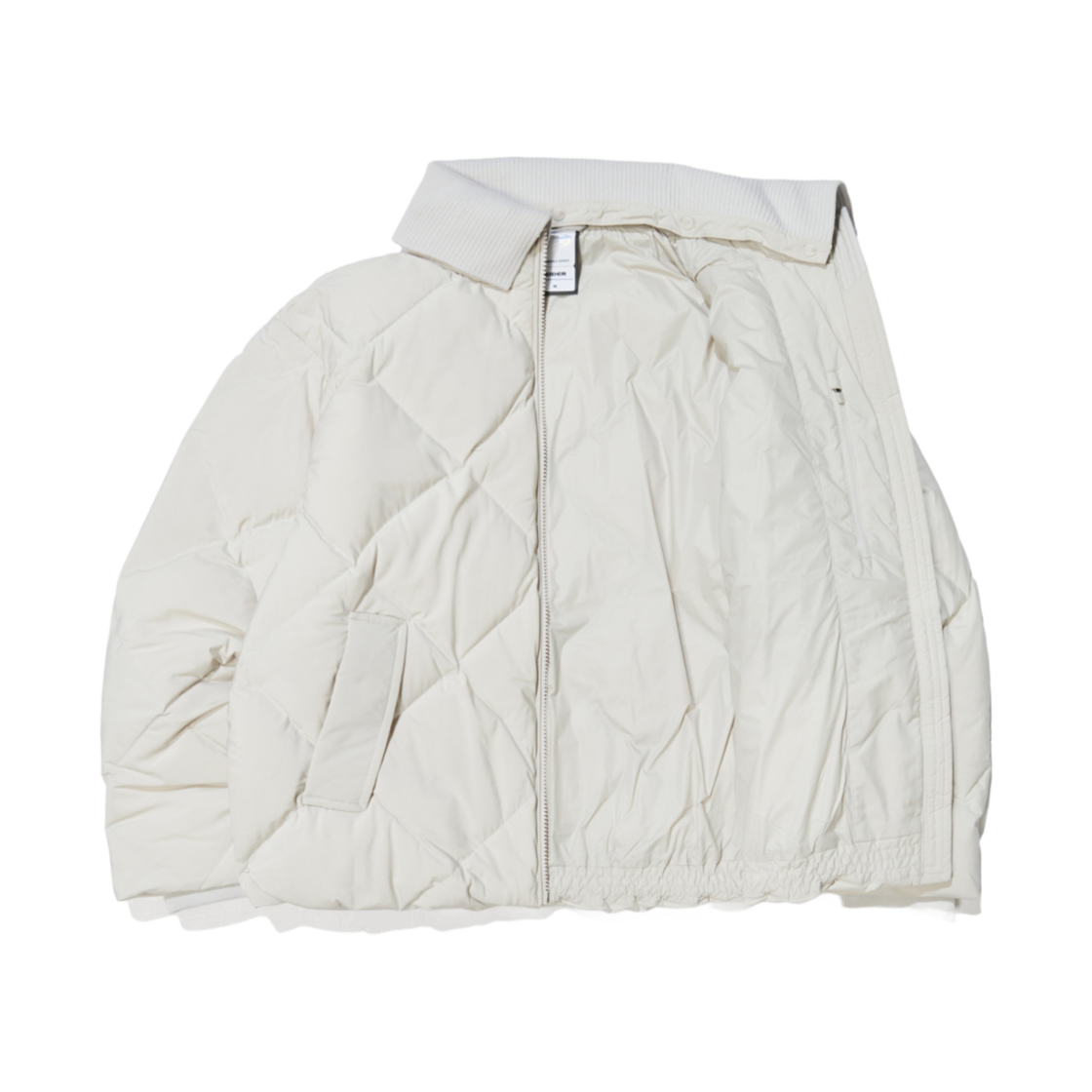 (W) 아이더 포지 튜브 다운 자켓 오트밀 그레이((W) Eider Posy Tube Down Jacket Oatmeal Grey) - 3