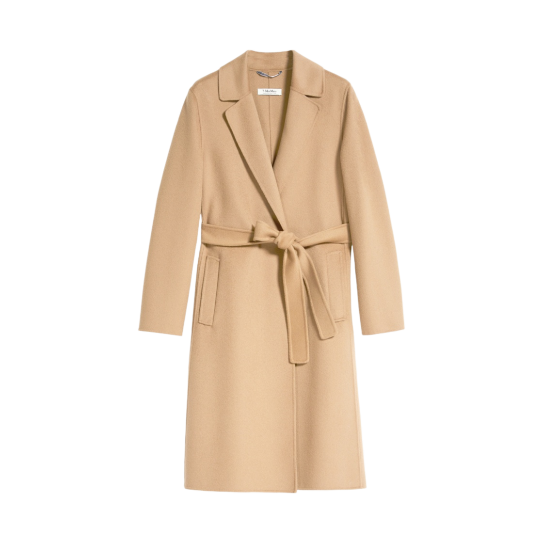 (W) S 막스마라 파우리네 버진 울 코트 베이지((W) S Max Mara Pauline Virgin Wool Coat Beige) - 1