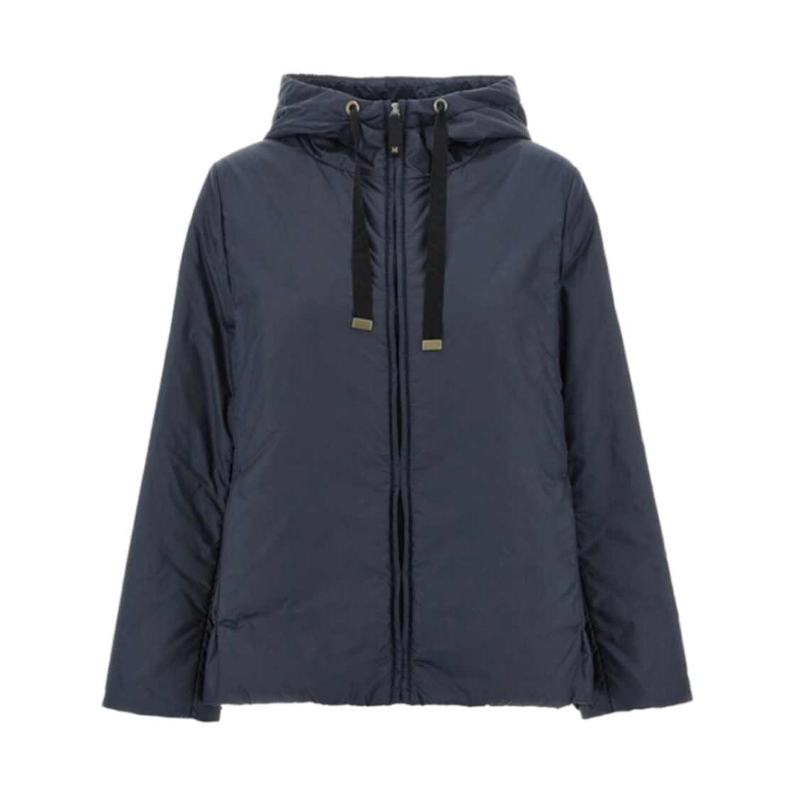 GREENH-008 (W) Max Mara The Cube Greenh Travel Jacket in Water-Resistant Technical Canvas Navy