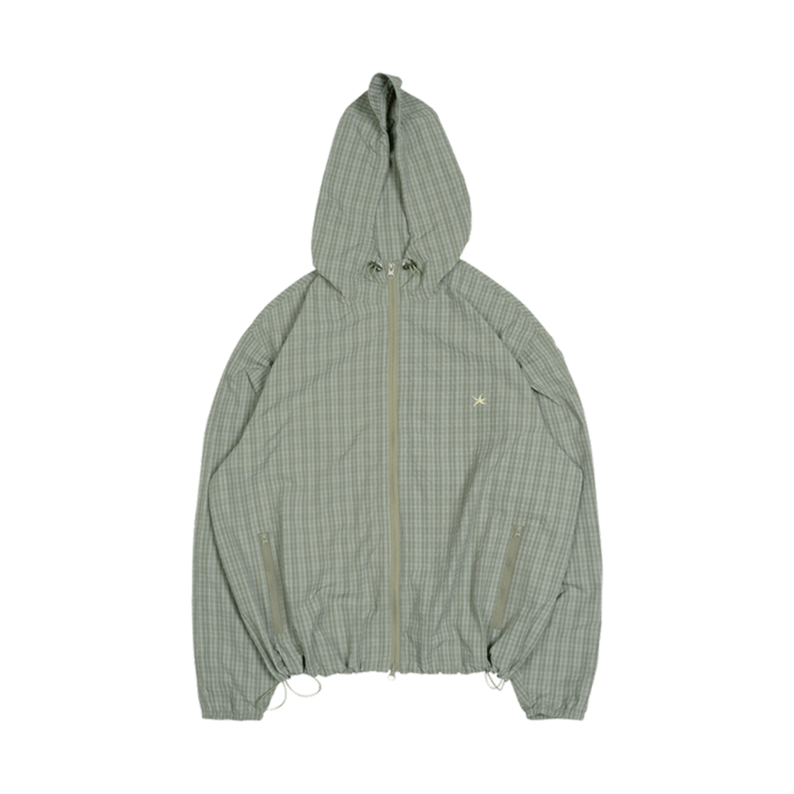 더콜디스트모먼트 체크 윈드스토퍼 그린(The Coldest Moment Check Windstopper Green)