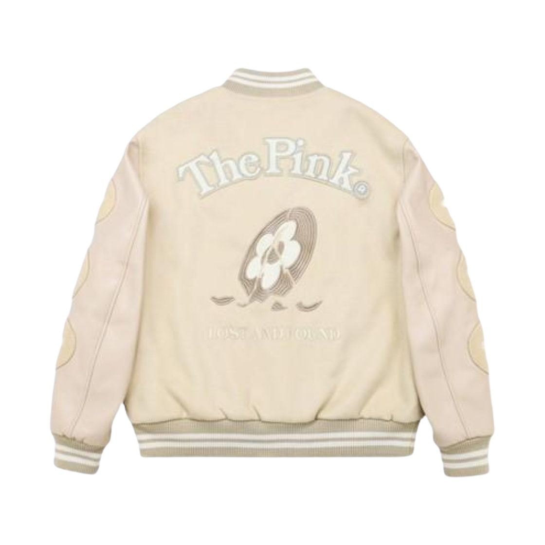 - Vandy The Pink Lost and Found Varsity Jacket