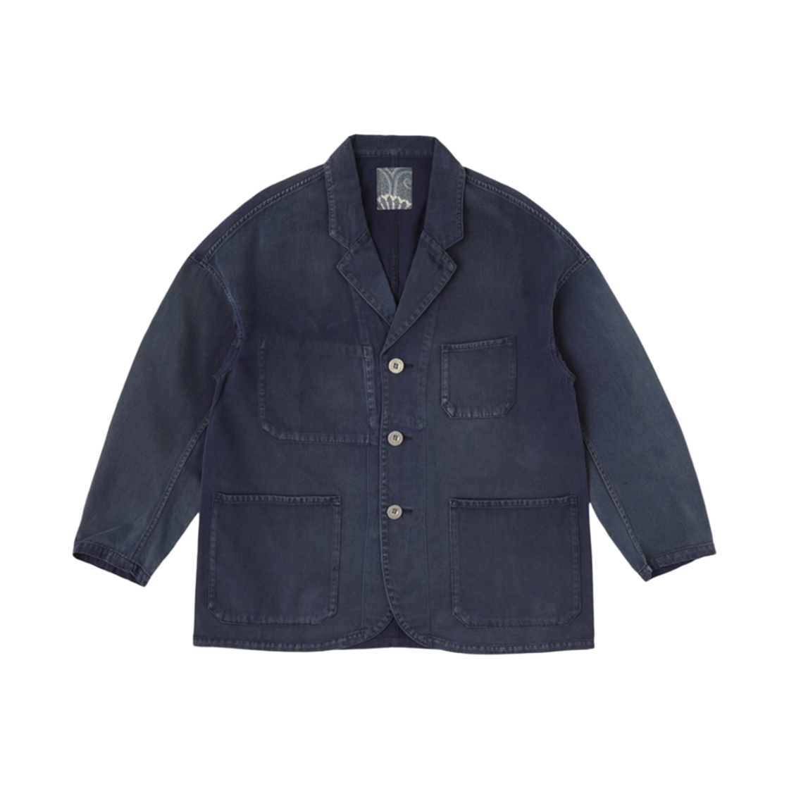 비즈빔 SS 하몬스 초어 자켓 DMGD 인디고 - 23SS(Visvim SS Hammons Chore Jacket DMGD Indigo - 23SS) - 1