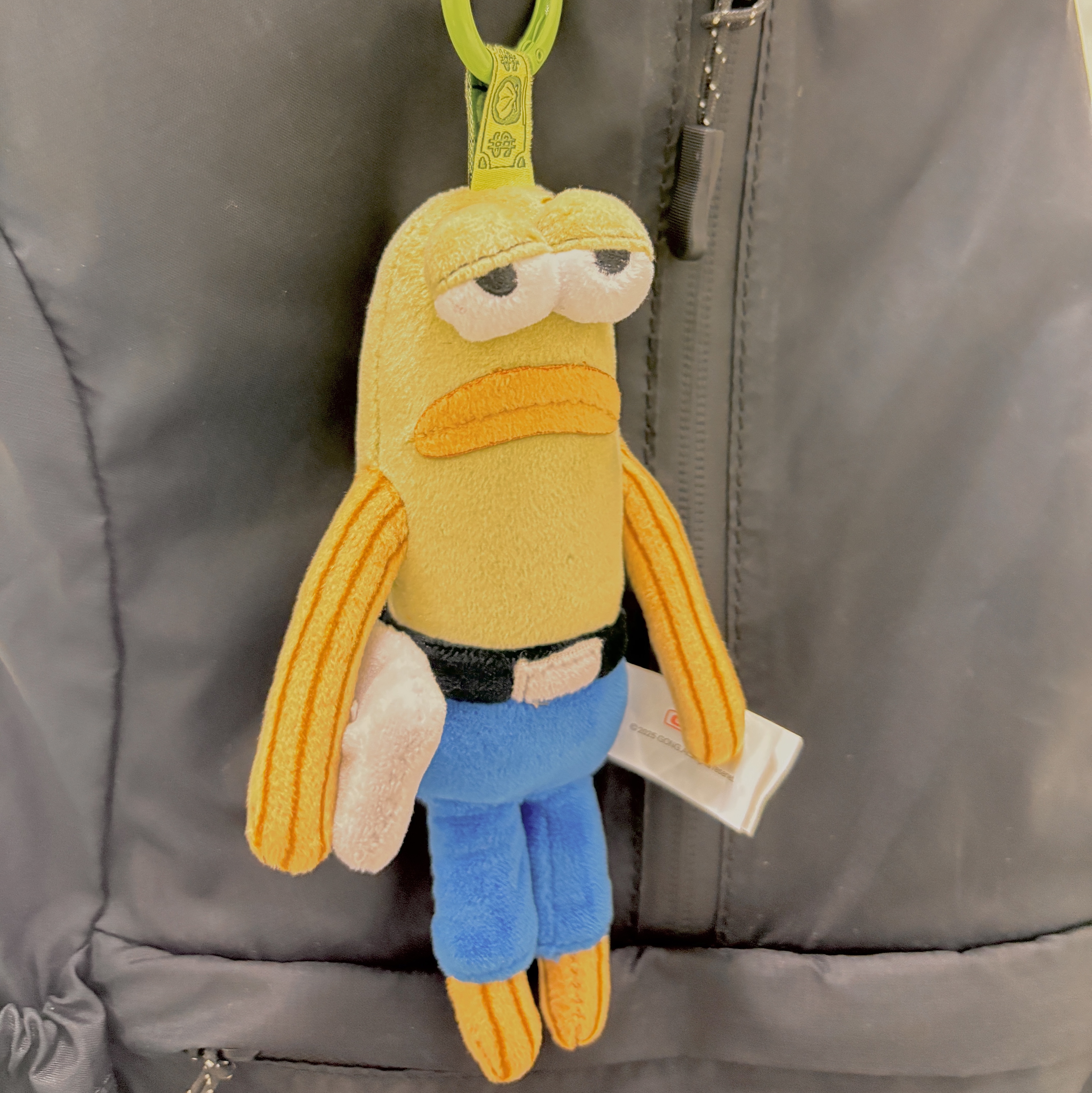 Pop Mart Bikini Bottom Buddies Whimsical Plush Working Fish (Opened Case) 착용 스타일
