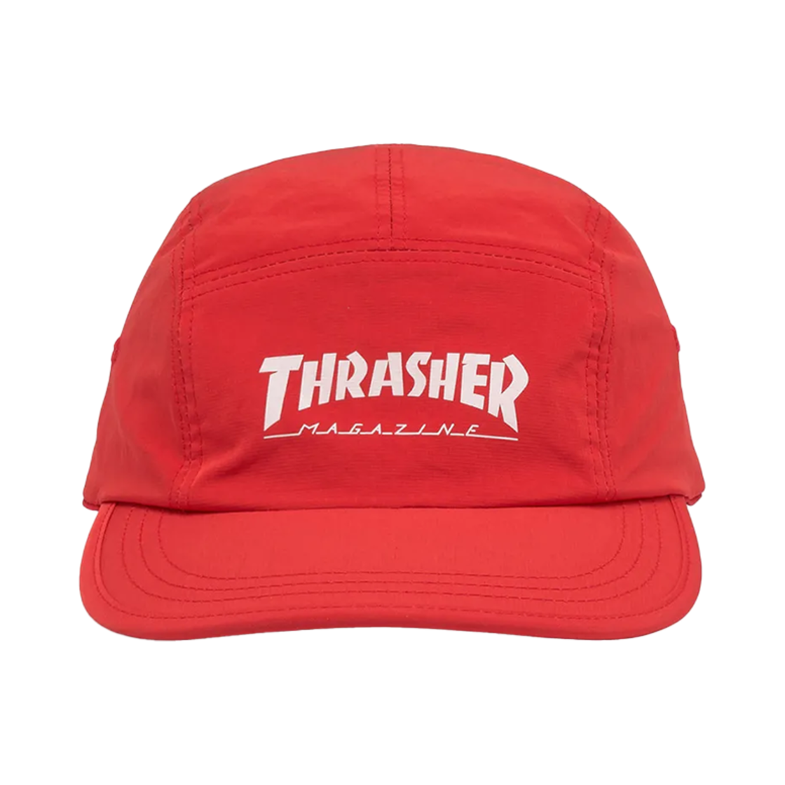 트레셔 매거진 로고 캠프캡 레드(THRASHER Magazine Logo Camp Cap Red)