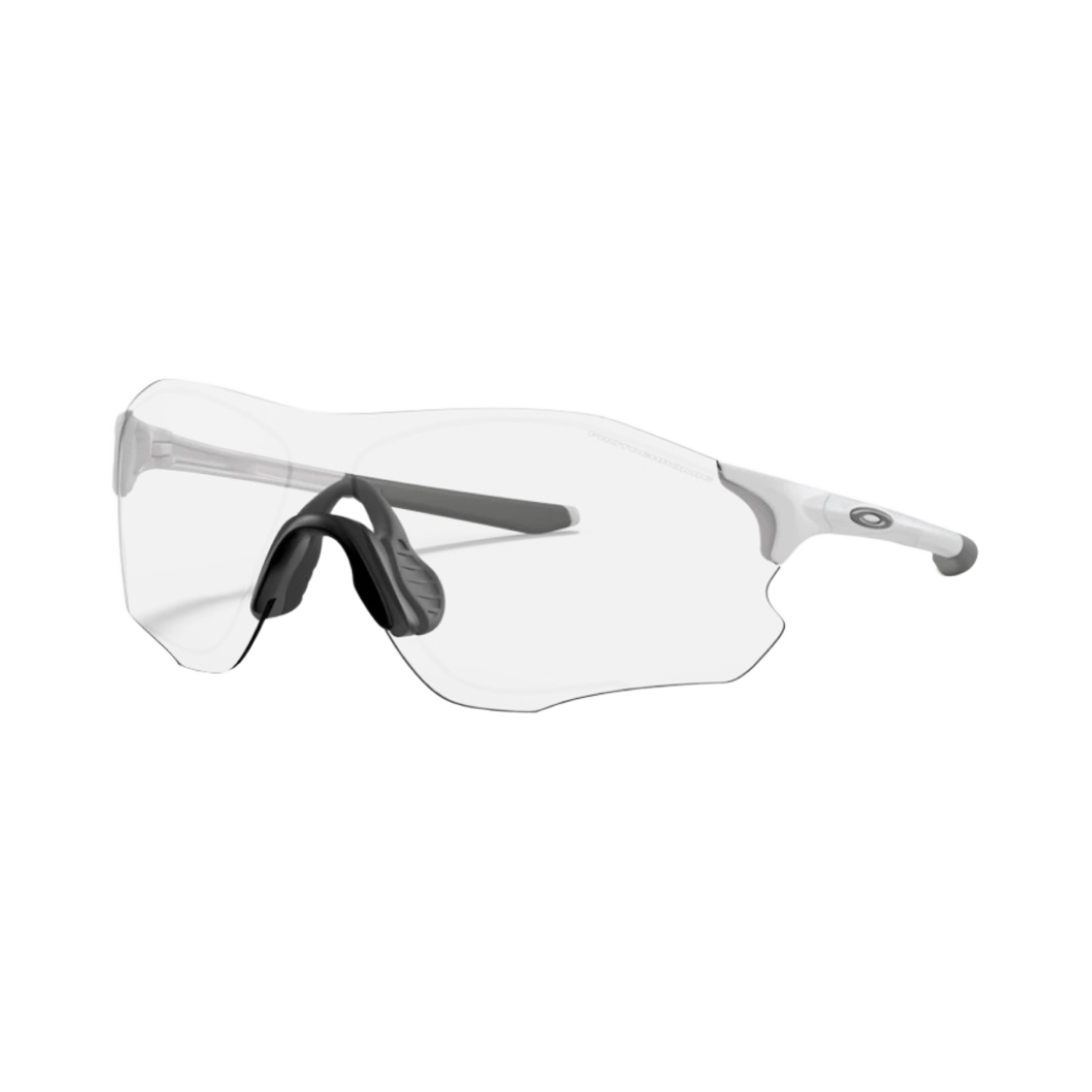 오클리 EV제로 패스 매트 화이트 프레임 클리어 투 블랙 이리듐 포토크로믹 렌즈 로우 브릿지 핏(Oakley EVZero Path Matte White Frame Clear To Black Iridium Photochromic Lenses Low Bridge Fit)
