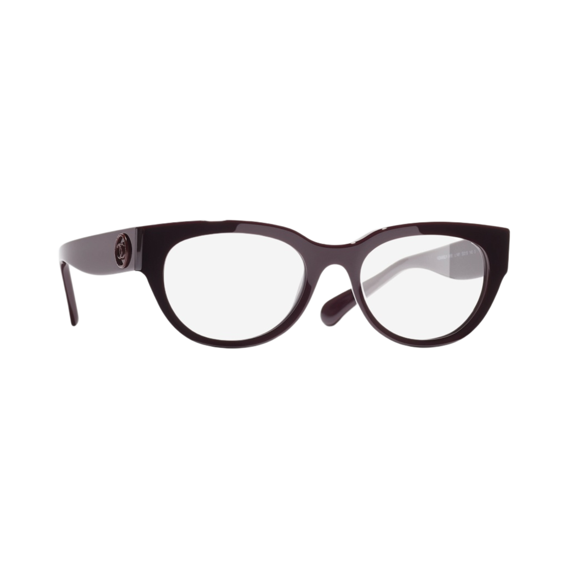 샤넬 스퀘어 프레임 아세테이트 & 버건디(Chanel Rectangle Eyeglasses Acetate & Burgundy) - 2