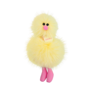 Cosymosy Ugly Bird Keyring Lemon
