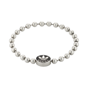 Gucci x Adidas Charm Boule Bracelet Silver