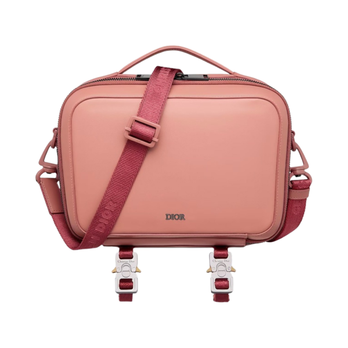 디올 아쿠아 백 스트랩 스무스 카프스킨 핑크(Dior Aqua Bag Strap Smooth Calfskin Pink) - 1