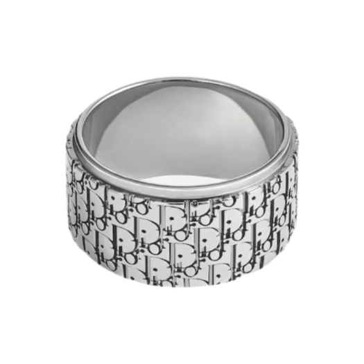 R0893HOMST-D990 Dior Oblique Ring Silver