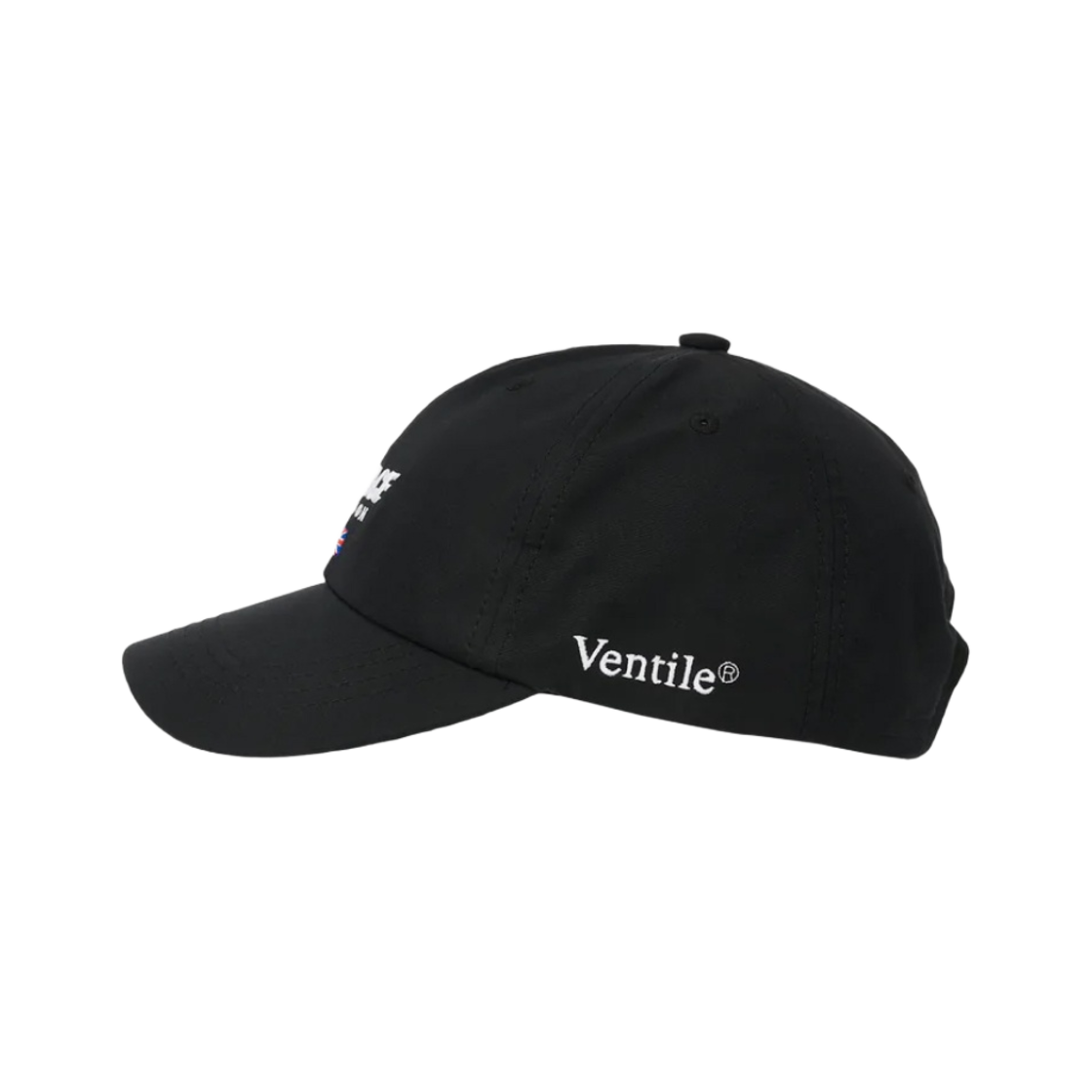 팔라스 런던 벤틸 6-패널 캡 블랙 - 22FW(Palace London Ventile 6-Panel Black - 22FW) - 2