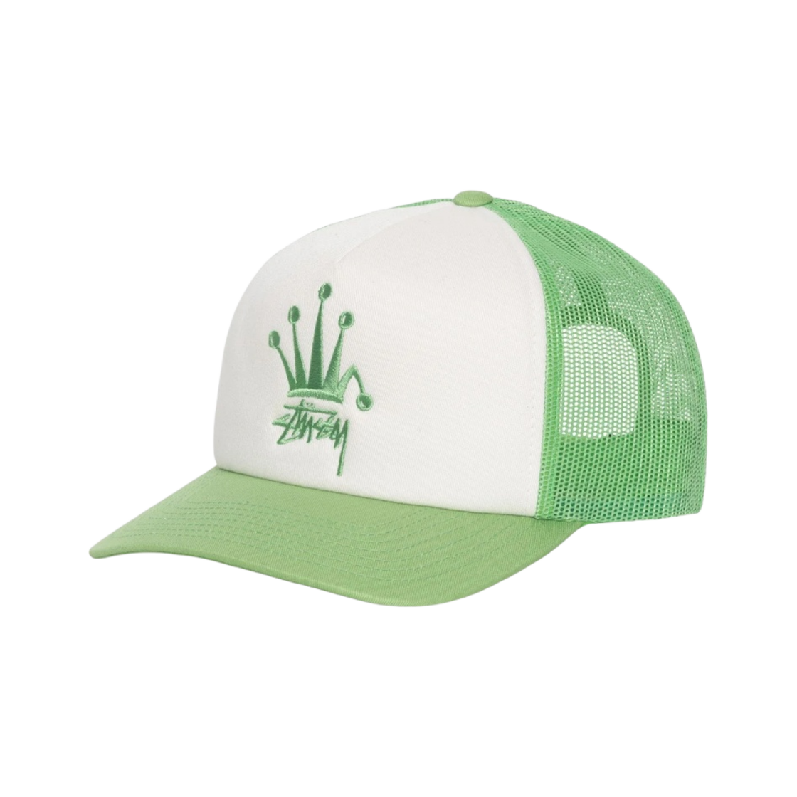 스투시 크라운 스탁 트러커 캡 민트(Stussy Crown Stock Trucker Cap Mint) - 1