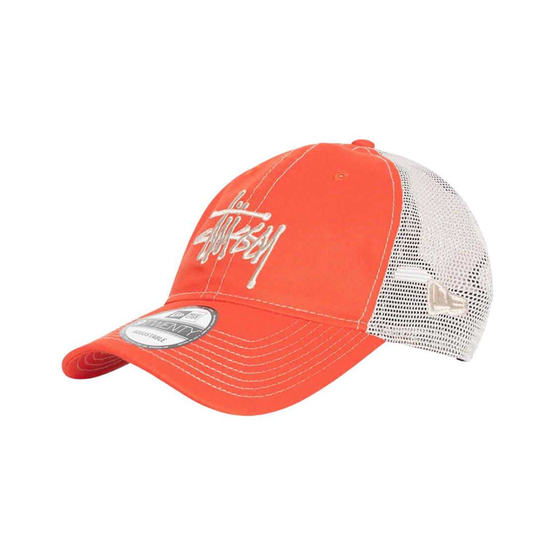 스투시 뉴에라 9Twenty 베이직 트러커 오렌지(Stussy New Era 9twenty Basic Trucker Orange) - 2